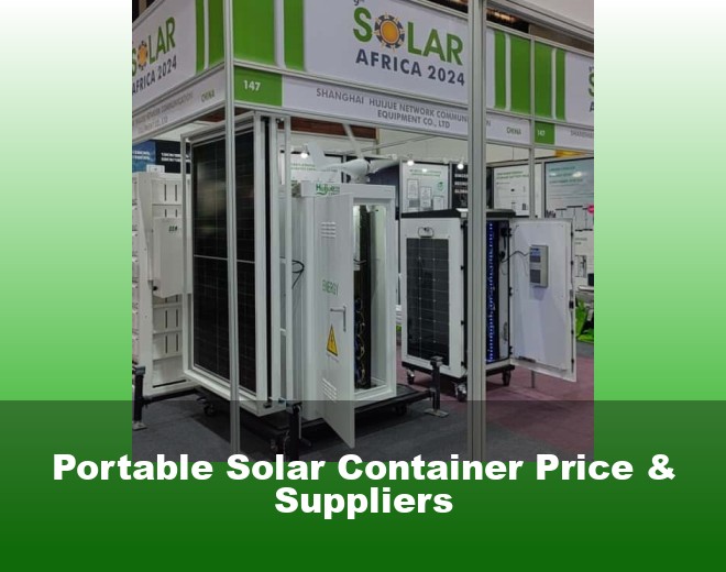 Portable Solar Container Price & Suppliers